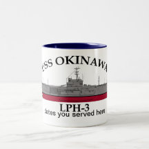 USS Okinawa, LPH-3, dates personnalisables servies