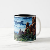 Tasse 2 Couleurs Utah Look (Devant droit)