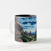 Tasse 2 Couleurs Utah Look (Devant gauche)