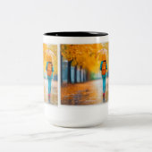 Tasse 2 Couleurs Utilisation sous pluie (Centre)