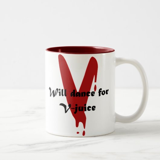 Tasse 2 Couleurs V-Jus (Droit)