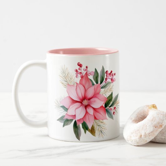 Tasse 2 Couleurs Vacances (Avec donut)