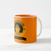 Tasse 2 Couleurs Vacances croisière dans les Caraïbes (Devant droit)