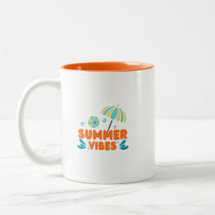 Tasse 2 Couleurs Vacances d'été vibes