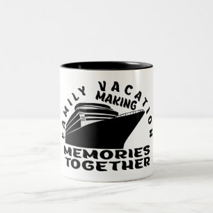 TASSE 2 COULEURS VACANCES EN FAMILLE.
