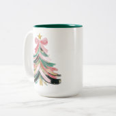 Tasse 2 Couleurs Vacances fantaisistes (Devant gauche)