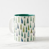 Tasse 2 Couleurs "Vacances Forestières Enchantées" (Devant gauche)