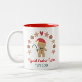 Tasse 2 Couleurs Vacances Gingerbread Man Official Cooker Taster (Gauche)