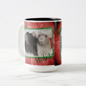 Tasse 2 Couleurs Vacances heureuses Ratties (Devant gauche)