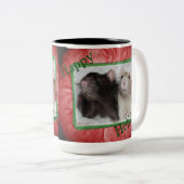 Tasse 2 Couleurs Vacances heureuses Ratties (Devant droit)