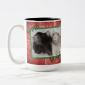 Tasse 2 Couleurs Vacances heureuses Ratties (Gauche)