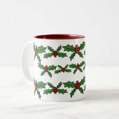 Tasse 2 Couleurs Vacances Holly (Devant gauche)