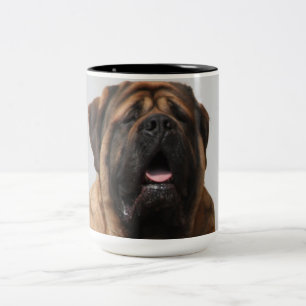 Tasse 2 Couleurs Vacances Mastiff Mastiff Anglais