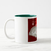 TASSE 2 COULEURS VACANCES PAISIBLES DE WESTIE (Gauche)