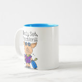 Tasse 2 Couleurs Vacances Prêt (Devant gauche)