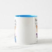 Tasse 2 Couleurs Vacances Prêt (Centre)