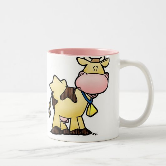 TASSE 2 COULEURS VACHE (Droit)