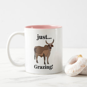Tasse 2 Couleurs Vache animale zébu