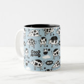 Tasse 2 Couleurs Vache et lait (Devant gauche)