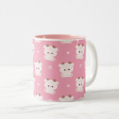 Tasse 2 Couleurs Vache mûre (Devant droit)