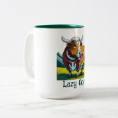 Tasse 2 Couleurs Vache pâle (Devant gauche)