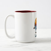 Tasse 2 Couleurs Vache paresseuse (Gauche)