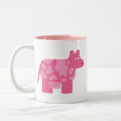 Tasse 2 Couleurs Vache rose (Gauche)