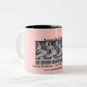 Tasse 2 Couleurs Vacherin de Russes de ballets (Devant gauche)