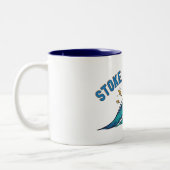 Tasse 2 Couleurs Vague de surcharge de stoke (Gauche)