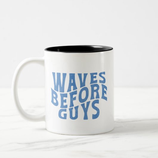 Tasse 2 Couleurs Vagues avant les garçons été filles plage vacances (Gauche)