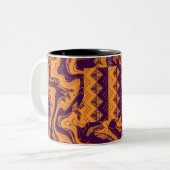 Tasse 2 Couleurs Vagues Tebeb (Devant gauche)