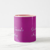 Tasse 2 Couleurs Vagues violettes (Centre)
