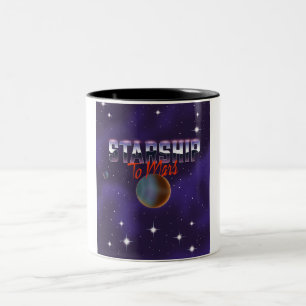 Tasse 2 Couleurs Vaisseau spatial vers Mars