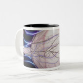 Tasse 2 Couleurs Vaisseaux sanguins de l'oeil (Devant gauche)