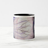 Tasse 2 Couleurs Vaisseaux sanguins de l'oeil (Centre)