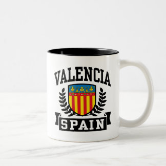 Tasse 2 Couleurs Valence Espagne