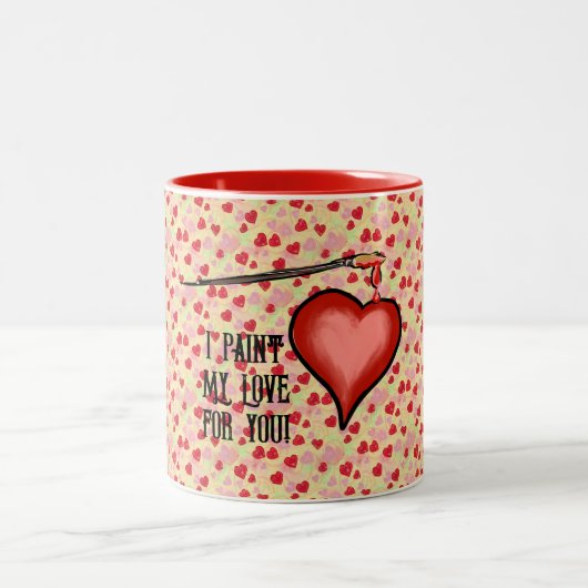 Tasse 2 Couleurs Valentine (Centre)