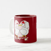 Tasse 2 Couleurs Valentine Be Mine (Devant gauche)