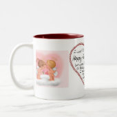Tasse 2 Couleurs valentine, valentines-jour, cerf (Gauche)