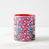 Tasse 2 Couleurs Valentines Day Kitty (Centre)