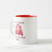 Tasse 2 Couleurs Valentines moches (Devant gauche)