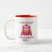 Tasse 2 Couleurs Valentines moches (Gauche)