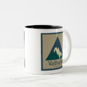 Tasse 2 Couleurs Valhalla Provincial Park Rustic (Devant droit)