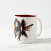 Tasse 2 Couleurs Valkyrie - grêle Odin. laissez le guerrier vous (Devant droit)