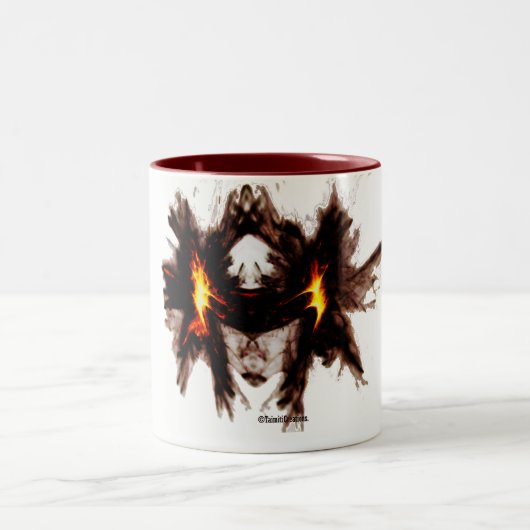 Tasse 2 Couleurs Valkyrie - grêle Odin. laissez le guerrier vous (Centre)