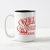 Tasse 2 Couleurs Vallée de crâne, Arizona (Gauche)