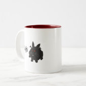 Tasse 2 Couleurs Vampire Bunneh (Devant gauche)