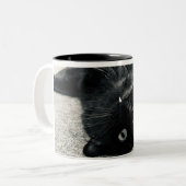 Tasse 2 Couleurs Vampire Cat (Devant gauche)