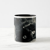 Tasse 2 Couleurs Vampire Cat (Centre)