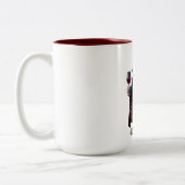 Tasse 2 Couleurs Vampire Sommelier Cabernet Vampirius Funny Hallowe (Gauche)